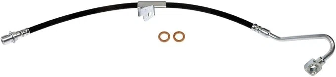 1998-2000 Chevrolet Blazer Left Front Brake Hose 4x4 Rubber FLH381032
